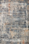 Loloi II Maeve Slate  Apricot 18 x 18 Sample Rug
