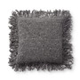 Loloi PLL0033 Charcoal 18 x 18 Cover Only Pillow