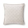 Chris Loves Julia x LoloiPCJ0005 Ivory  Blue 22 x 22 Pillow