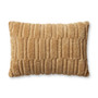 Angela Rose x Loloi Arabella Wheat 16 x 26 Cover Only Pillow