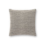 Loloi II PLL0119 Black  Ivory 18 x 18 Cover Only Pillow