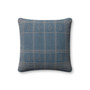 Angela Rose x Loloi Lina Blue  Slate 18 x 18 Cover Only Pillow
