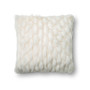Loloi P0265 White 22 x 22 Cover Only Pillow