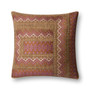 Loloi II P0497 Pink  Rust 22 x 22 Cover Only Pillow