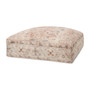 Loloi LPF0020 Blush  Multi 24W x 24D x 8H Pouf