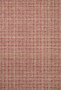 Chris Loves Julia x Loloi Polly Berry  Natural 18 x 18 Sample Rug
