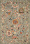 Loloi Padma Grey  Multi 18 x 18 Sample Rug