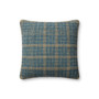 Chris Loves Julia x Loloi Earl Teal  Green 18 x 18 Cover wPoly Pillow