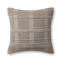 Jean Stoffer x Loloi Marjorie Stone 22 x 22 Cover wPoly Pillow