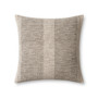 Angela Rose x Loloi Dusk Charcoal  Ivory 18 x 18 Cover wPoly Pillow