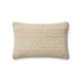 Angela Rose x Loloi Henderson Sand  Ivory 13 x 21 Cover wPoly Pillow