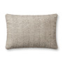 Loloi II PLL0120 Natural 16 x 26 Cover wPoly Pillow