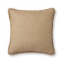 Loloi II PLL0121 Natural 22 x 22 Cover wPoly Pillow