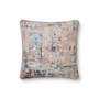 Loloi PLL0008 Taupe  Multi 18 x 18 Cover wPoly Pillow