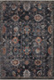 Loloi II Samra Charcoal  Multi 18 x 18 Sample Rug
