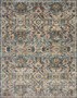 Loloi II Saban Blue  Sand 18 x 18 Sample Rug
