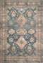 Loloi II Skye Sea  Rust 18 x 18 Sample Rug