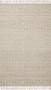 Angela Rose x Loloi Rivers Sand  Ivory 18 x 18 Sample Rug