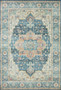 Loloi II Skye Ocean  Multi 18 x 18 Sample Rug