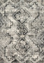 Loloi Viera Grey  Black 18 x 18 Sample Rug