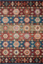 Loloi II Zion Fiesta  Multi 18 x 18 Sample Rug