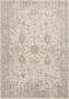 Loloi II Teagan Ivory  Sand 18 x 18 Sample Rug