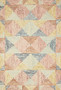 Loloi II Spectrum Ivory  Multi 18 x 18 Sample Rug