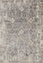 Loloi Theory Natural  Grey 18 x 18 Sample Rug