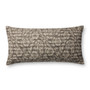 Jean Stoffer x Loloi PJS0021 Chocolate 12 x 27 Cover Only Pillow