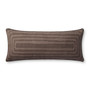 Brigette Romanek PBR0009 Brown 13 x 35 Cover wDown Pillow
