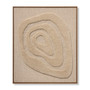 Loloi Oyster Of My Eye Beige  Beige 2-8 x 3-2 Wall Art