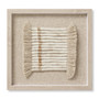 Loloi All Coiled Up Ivory  Natural 1-9 x 1-10 Wall Art
