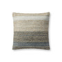 Brigette Romanek PBR0005 Grey  Natural 18 x 18 Cover Only Pillow