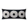 Loloi PLL0035 Black  Natural 12 x 27 Cover Only Pillow
