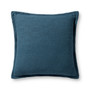 Chris Loves Julia x Loloi Morris Blue 22 x 22 Cover w Down Pillow