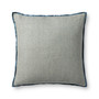 Jean Stoffer x Loloi PJS0018 Blue 22 x 22 Cover wDown Pillow