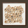 Loloi Busy Bee Beige  Brown 3 x 3 Wall Art