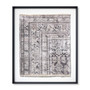 Loloi Aleppo Black  Ivory 2-9 x 3-3 Wall Art