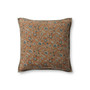 Loloi Peach  Multi 18 x 18 Cover wDown Pillow