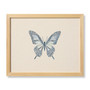 Loloi Butterfly Blue Ivory  Blue 1 x 1-3 Wall Art
