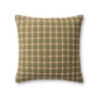 Loloi Green  Multi 20 x 20 Cover wDown Pillow
