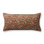 Loloi Brick  Multi 12 x 27 Cover wDown Pillow