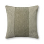 Loloi Ivory  Green 22 x 22 Cover wDown Pillow