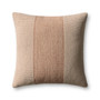 Loloi Ivory  Spice 22 x 22 Cover wDown Pillow