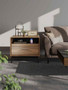BDI Linq Bedroom Nightstand 28-Inch in Natural Walnut