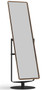 BDI Standing Mirror Continuum Rectangle Shape in Natural Walnut