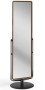 BDI Standing Mirror Continuum Rectangle Shape in Natural Walnut