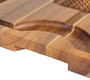 Viking Acacia Carving Board With 3-Piece Carving Set