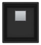 Franke Kitchen Sink 18-Inch Peak Undermount Single Bowl in Matte Black