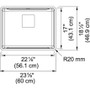 Franke 24 Pescara Stainless Steel Sink